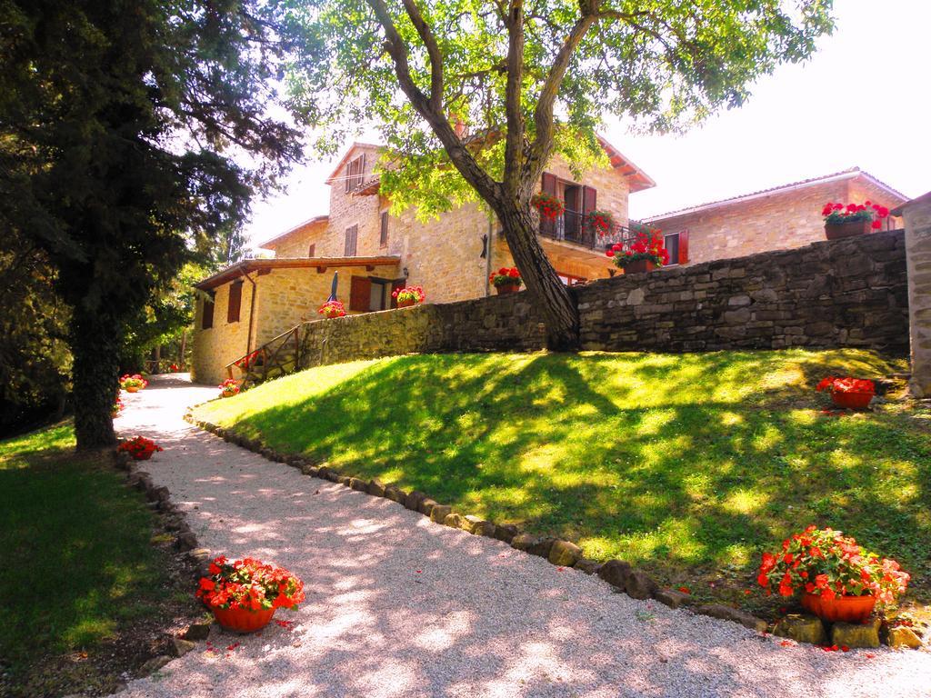 Aurora Villa Gubbio Eksteriør billede